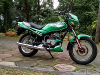 Green Yamaha RXZ