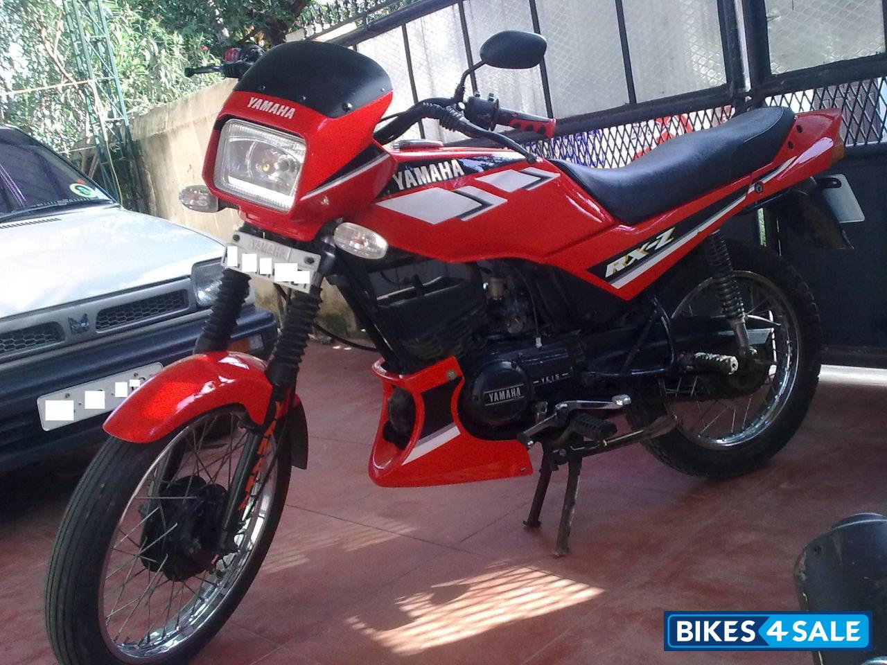 Red Yamaha RXZ