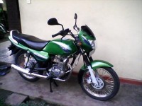 Green Bajaj Caliber 115