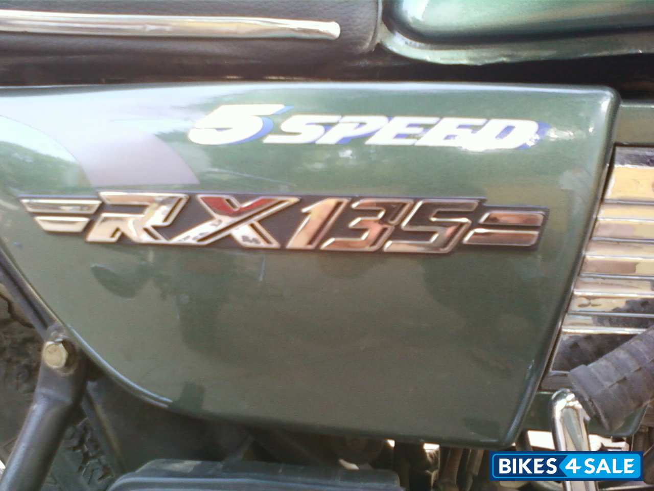 Used 1999 Model Yamaha Rx 135 For Sale In Hyderabad Id Mahendi Green Colour Bikes4sale