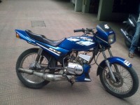 Blue Yamaha RXZ