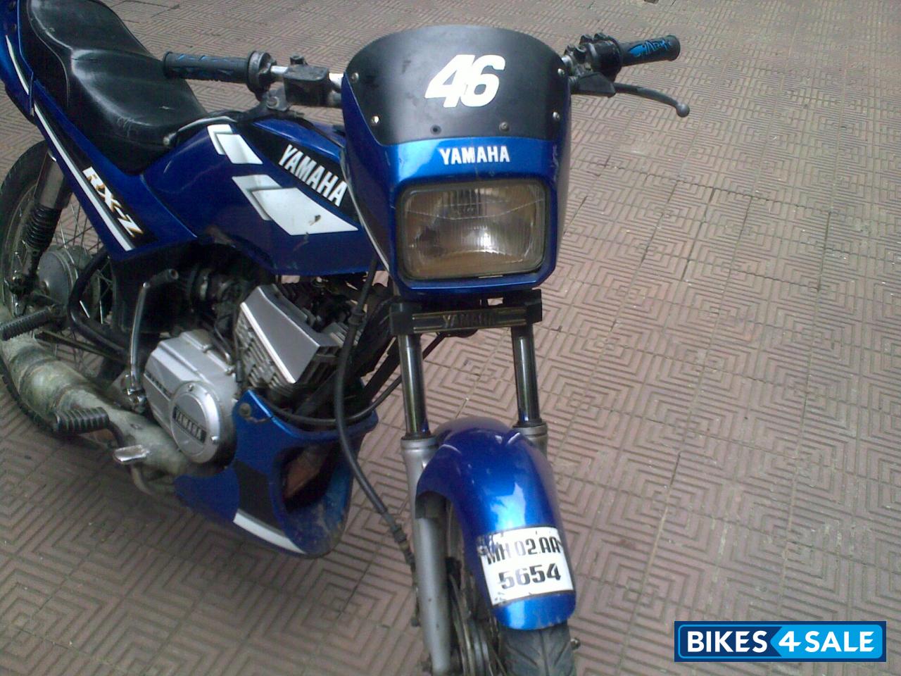 Blue Yamaha RXZ