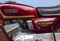 Red Yamaha RX 135