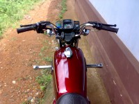 Red Yamaha RX 135