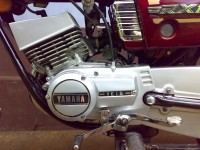 Red Yamaha RX 135