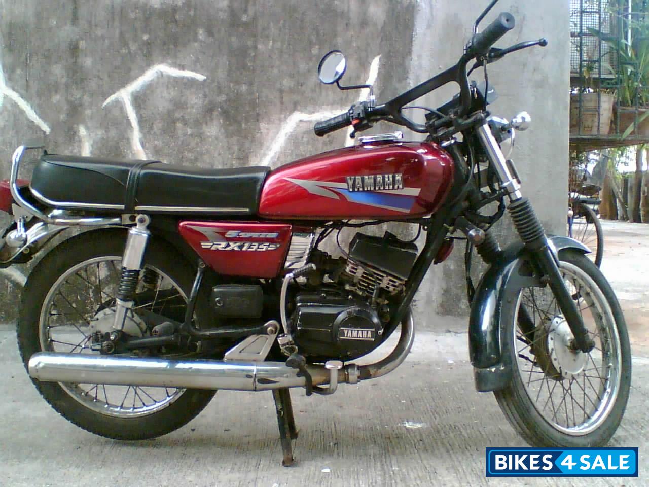 Used 1991 model Yamaha RX 100 for sale in Mumbai. ID 27658. Maroon 