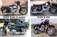 Black Ideal Jawa Yezdi Classic