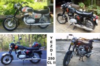 Black Ideal Jawa Yezdi Classic