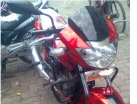 Red TVS Apache RTR 160