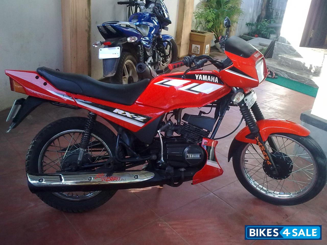 Red Yamaha RXZ