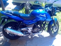 Long Beach Blue Bajaj Pulsar 200 DTSi