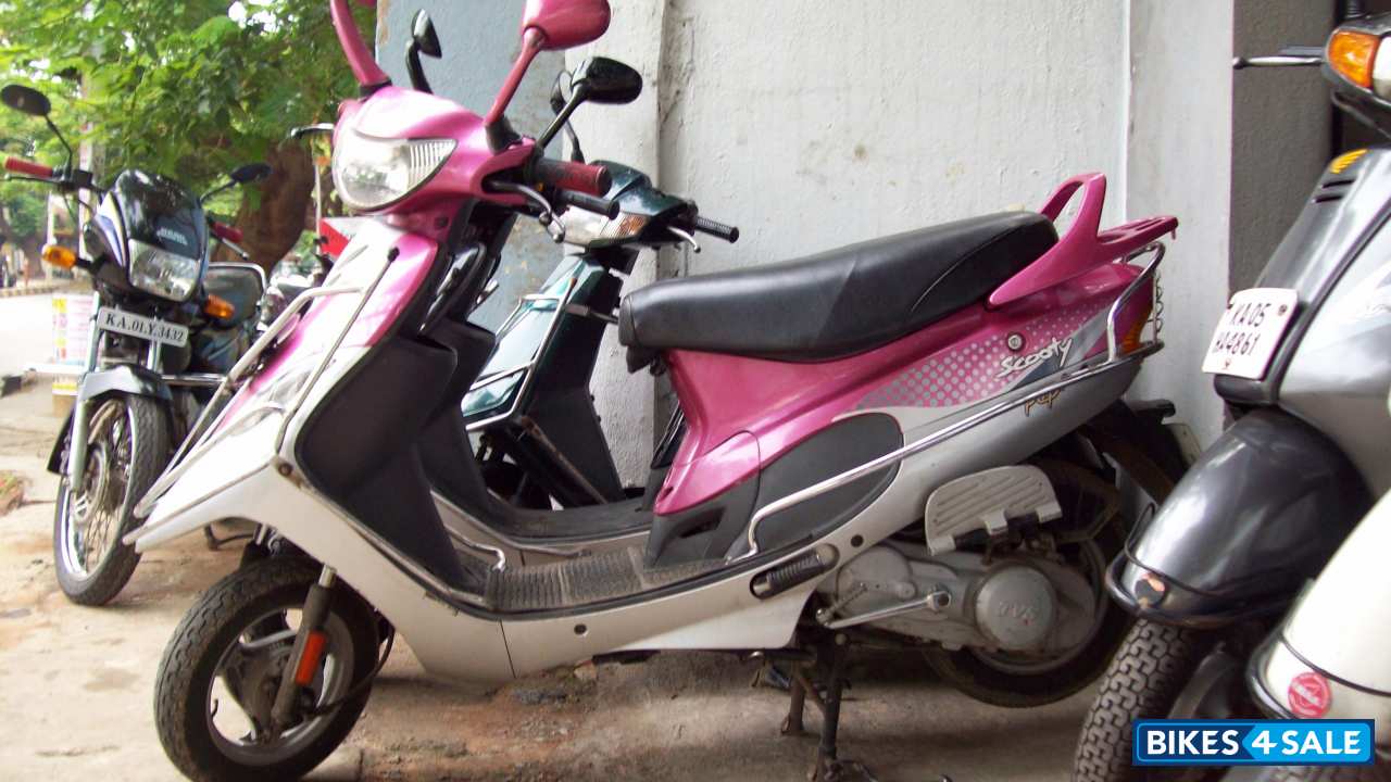 Pink TVS Scooty Pep