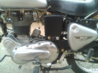 Silver Royal Enfield Bullet Electra 5S