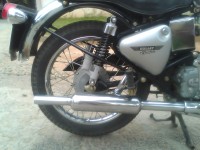 Silver Royal Enfield Bullet Electra 5S