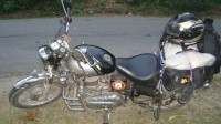 Black/silver Royal Enfield Bullet Electra 5S