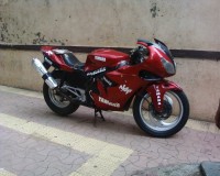 Red Modified Bike