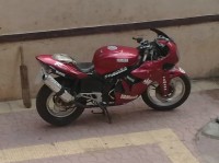 Red Modified Bike