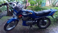 Blue Yamaha RXZ