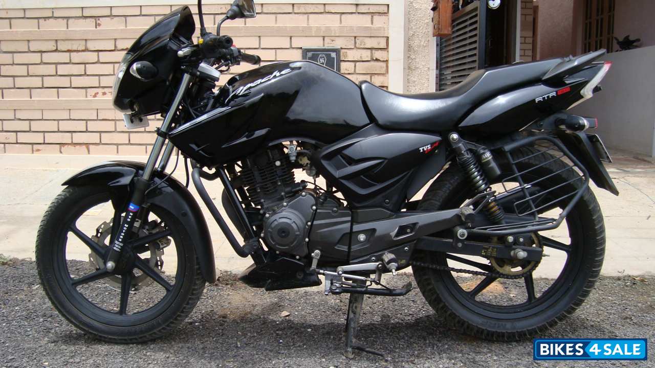 Used 08 Model Tvs Apache Rtr 160 For Sale In Bangalore Id Black Colour Bikes4sale