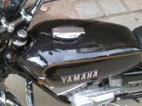 Black Yamaha RX 100