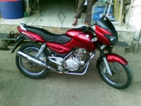 Wine Red Bajaj Pulsar 150 DTSi