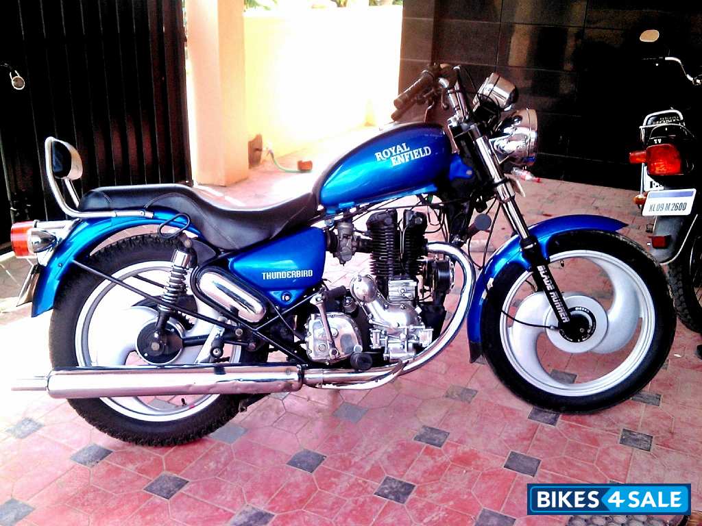 Pearl Blue Royal Enfield Thunderbird