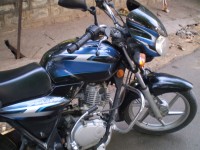 Black And Blue Sticker Bajaj Discover DTSi 125