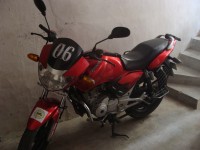 Red TVS Apache 150