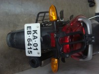 Red TVS Apache 150