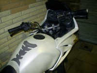 Metallic White Hero Karizma R