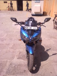 Blue Yamaha Fazer