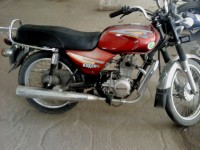 Red Bajaj Boxer CT Deluxe