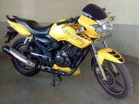 Sporty  Yellow TVS Apache RTR 180