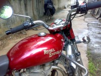 Red Royal Enfield Bullet Electra