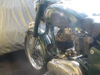 British Racing Green Vintage Bike