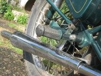 British Racing Green Vintage Bike