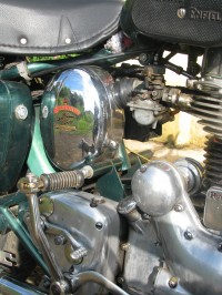 British Racing Green Vintage Bike