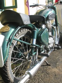 British Racing Green Vintage Bike