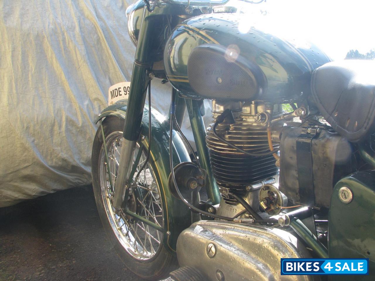 British Racing Green Vintage Bike