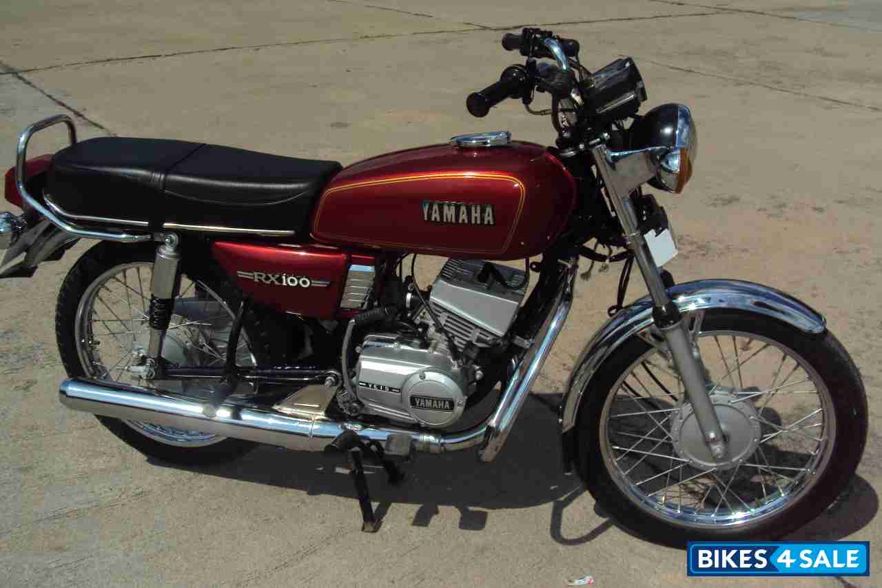 Used 19 Model Yamaha Rx 100 For Sale In Hyderabad Id Red Colour Bikes4sale