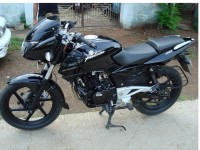 black Bajaj Pulsar 200 DTSi