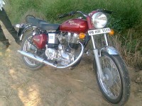 Cherry Red Royal Enfield Bullet Electra