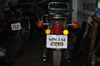 Blue Yamaha RD 350