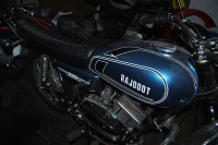 Blue Yamaha RD 350