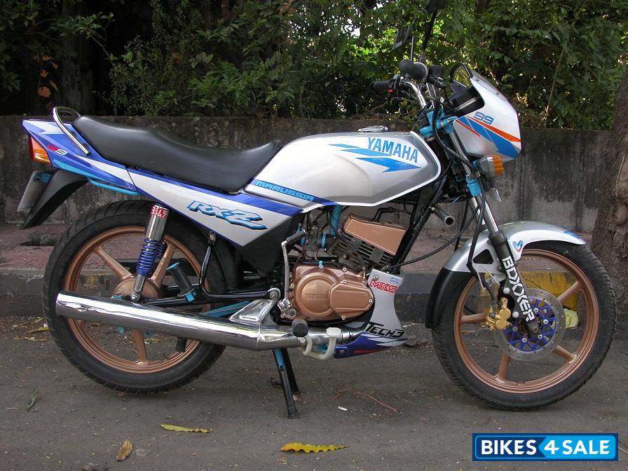 Silver/ Blue Yamaha RXZ