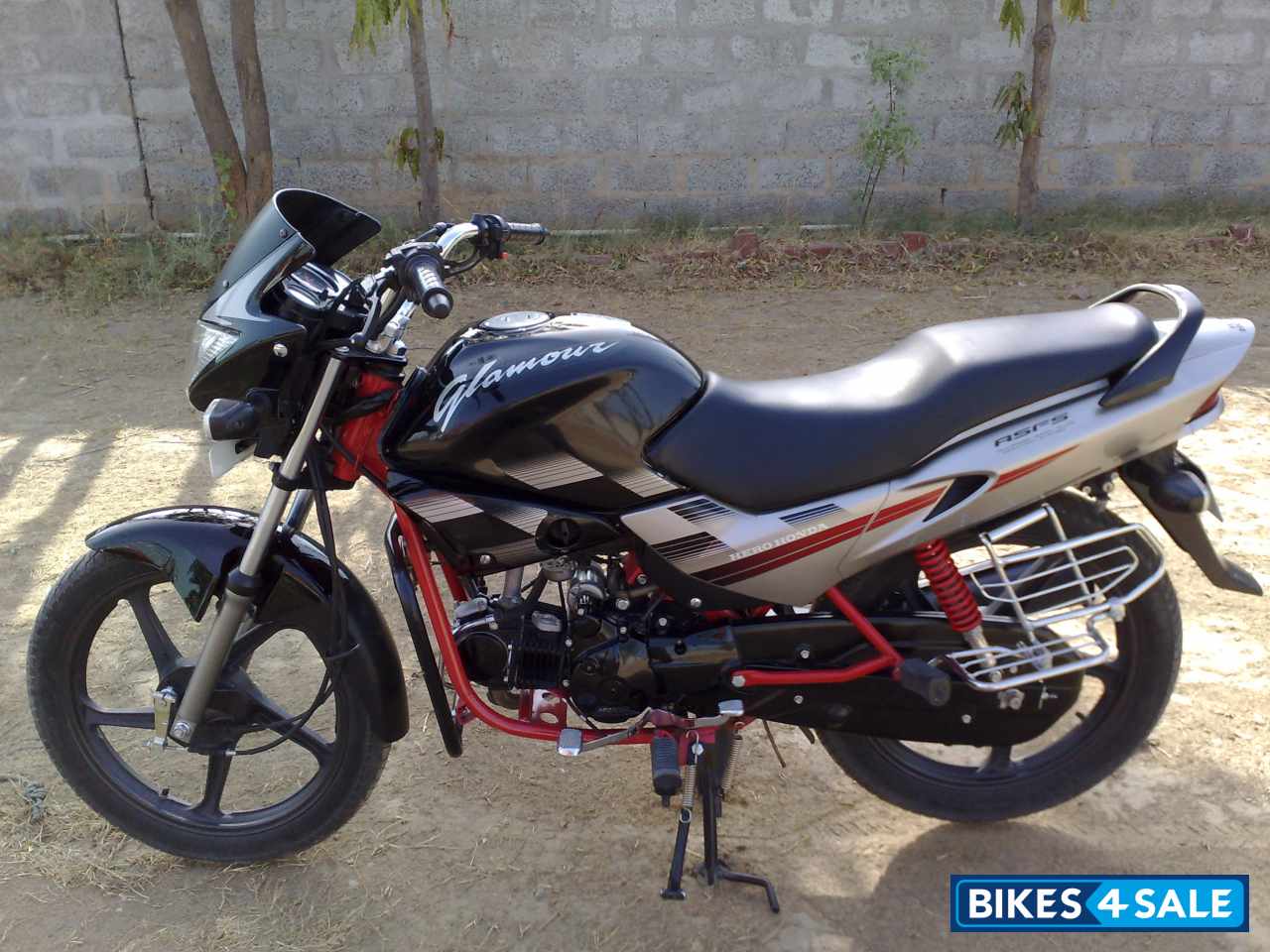 Hero honda glamour on sale 2009 model price