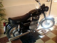 Black With Gold Stripes Ideal Jawa Yezdi Deluxe