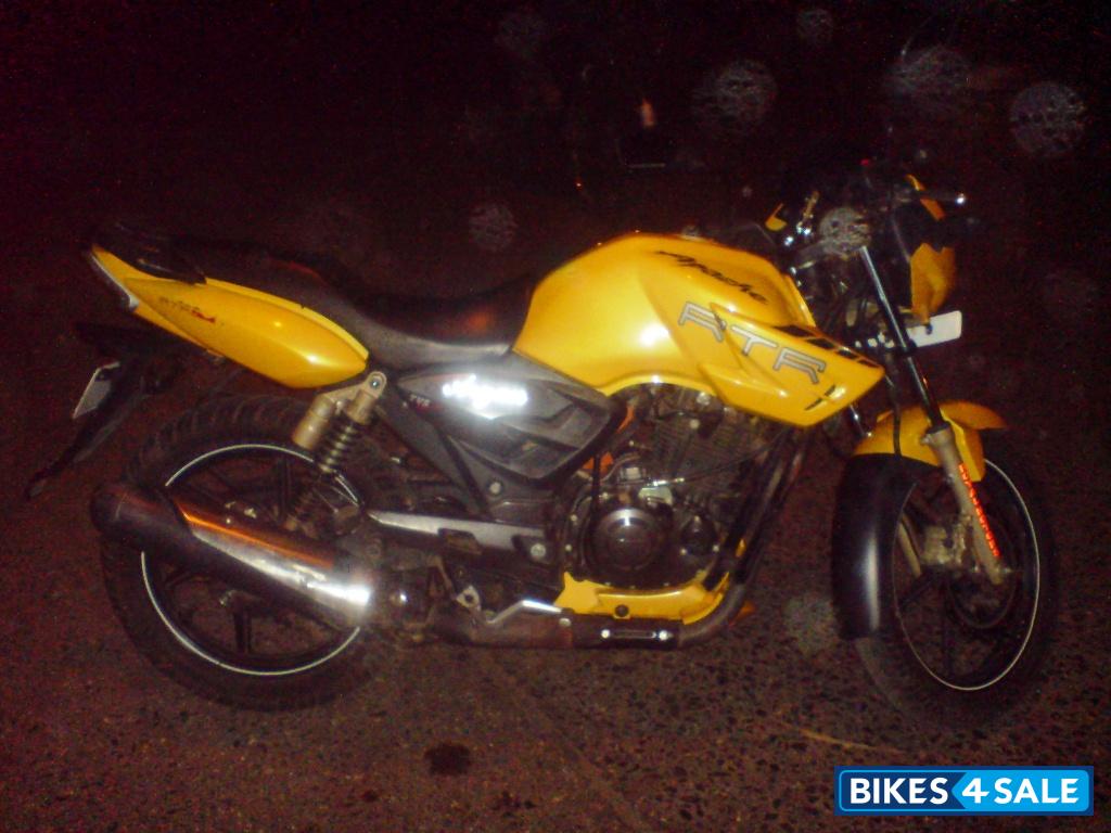 Yellow TVS Apache RTR 180