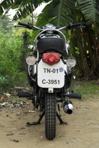 Black Royal Enfield Bullet Standard 350