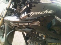 Black TVS Apache RTR 180